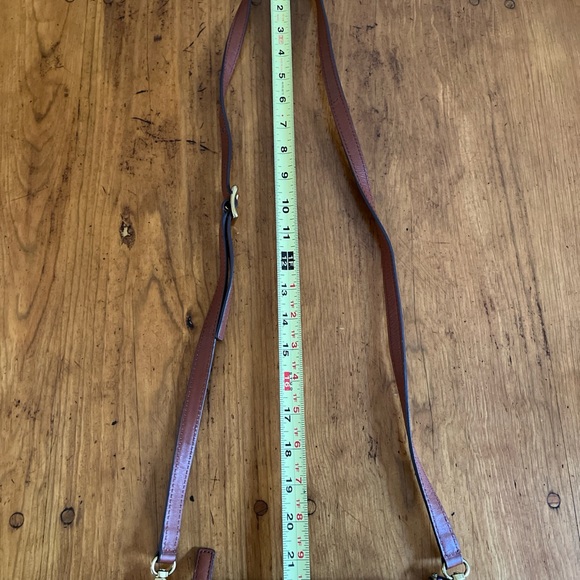 Vintage Fossil Leather Crossbody Purse - Picture 9 of 14